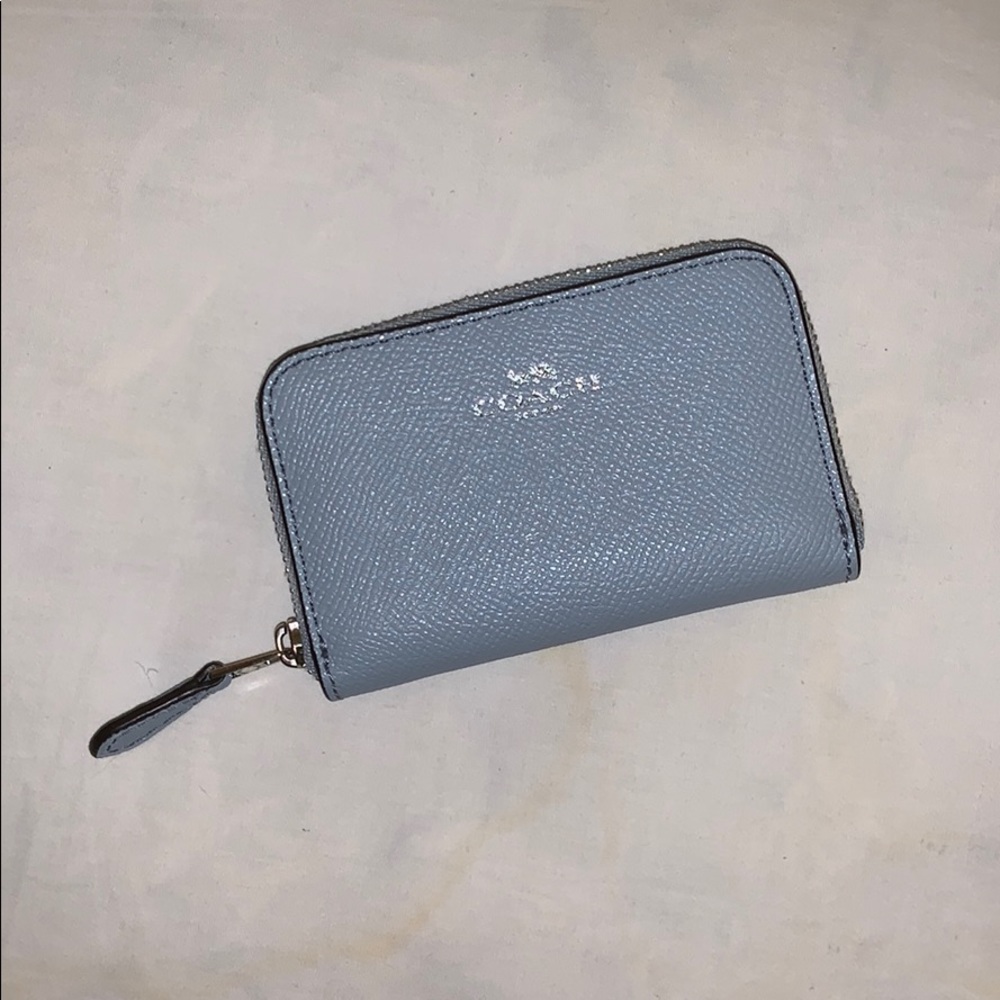COACH Zip Around Coin Case